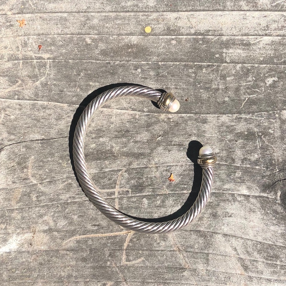 David Yurman Pearl Bracelet